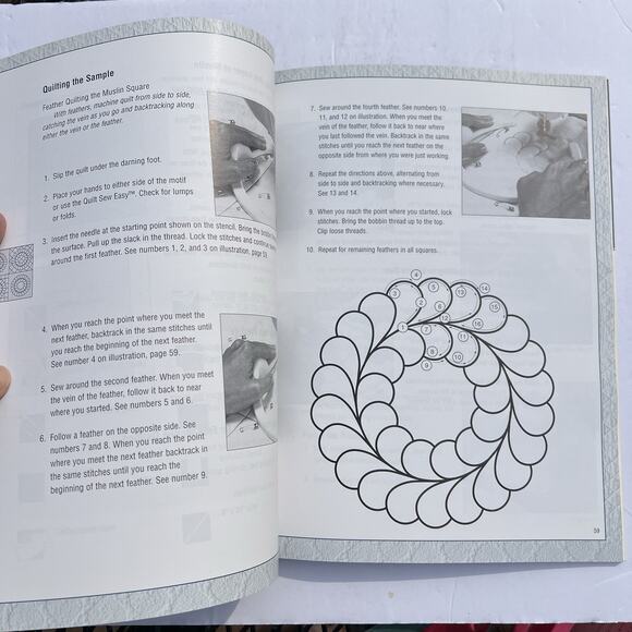 Machine Quilting Primer by Cynthia Martin Quilt In A Day 1996 Paperback - Picture 5 of 7